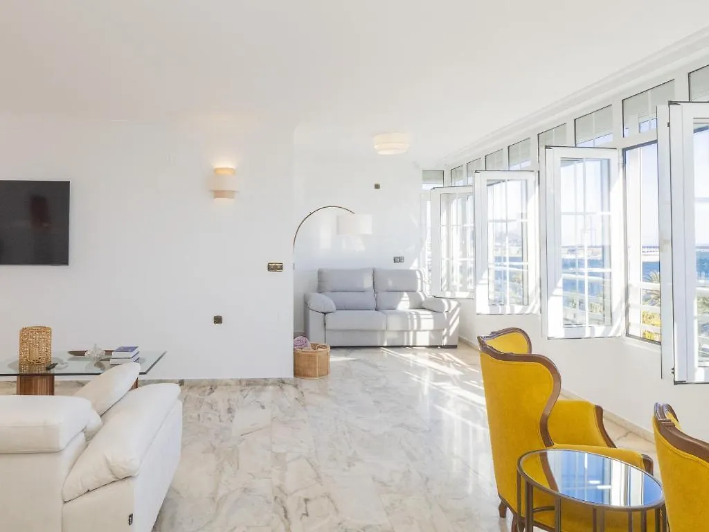 Cubo'S Apartamento Seaview Port & Free Parking Malaga Apartment
